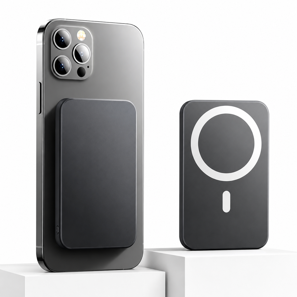 Wireless Fast Charging Mini Back Clip Magnetic Power Bank